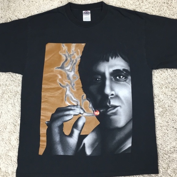 Delta Other - Scarface Men’s Vintage Size Large T shirt Black